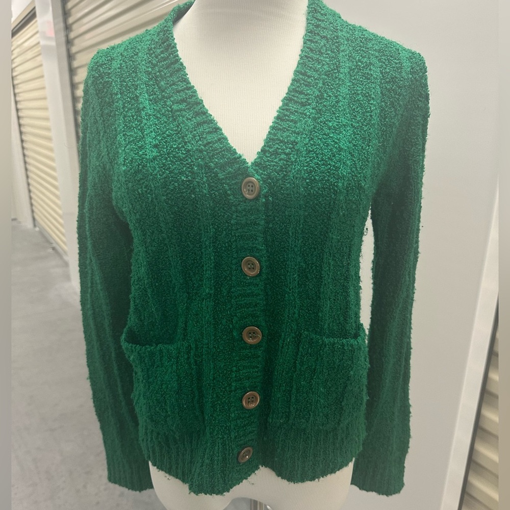Vintage Green Cardigan
